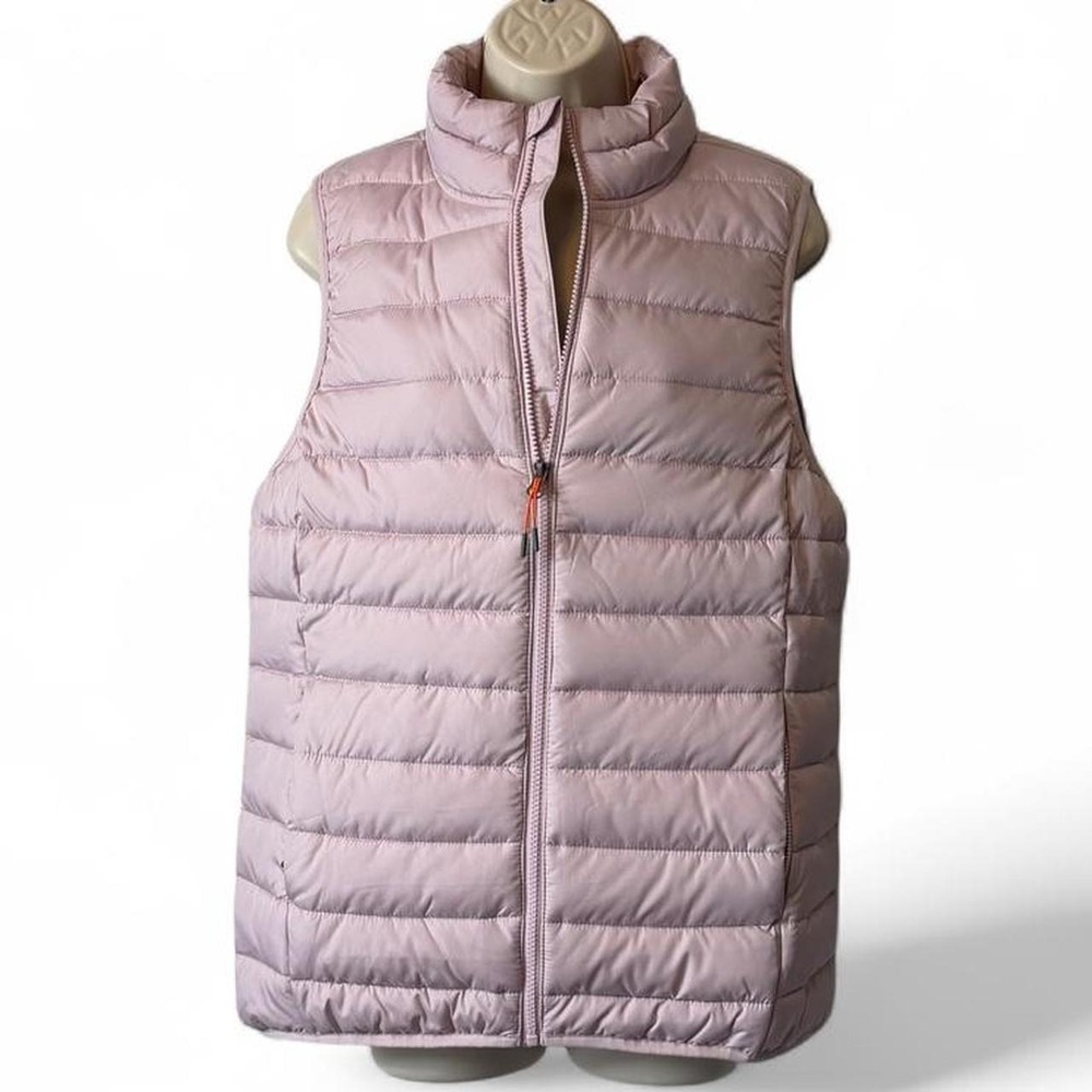 Ozark Trail Blush Pink Puffer Vest, Women's Size S